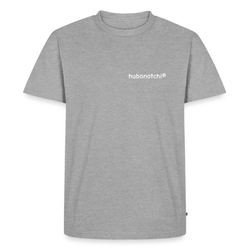 Männer Premium T-Shirt by KJDesign - Grau meliert