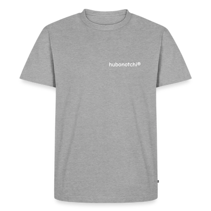 Männer Premium T-Shirt by KJDesign - Grau meliert