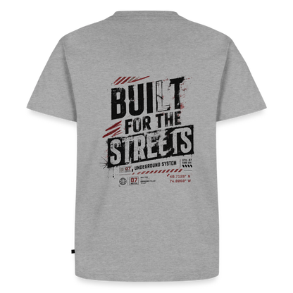 Männer Premium T-Shirt - Grau meliert