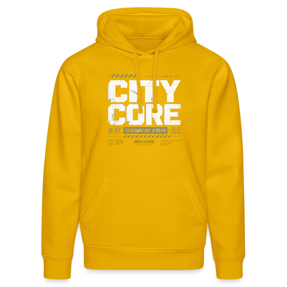 Stanley/Stella Unisex Bio-Hoodie DRUMMER - Spektralgelb