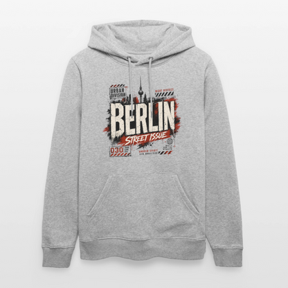 Stanley/Stella Unisex Bio-Hoodie CRUISER - Grau meliert