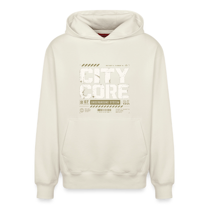 Relaxed Unisex Organic Hoodie – von SPREAD - Naturweiß