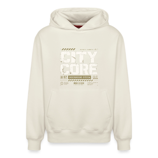 Relaxed Unisex Organic Hoodie – von SPREAD - Naturweiß