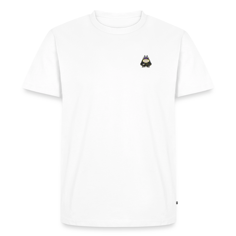 Männer Premium T-Shirt Hubonotchi - Weiß