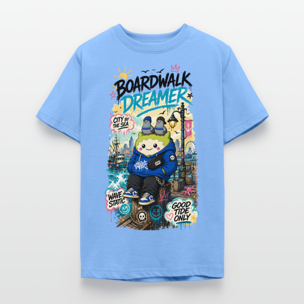 Dreamer Teenager T-Shirt - Himmelblau