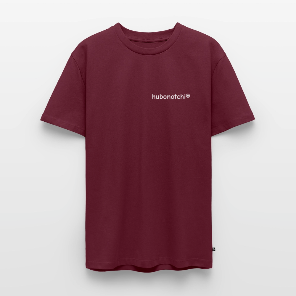 Männer Premium T-Shirt by KJDesign - Burgunderrot