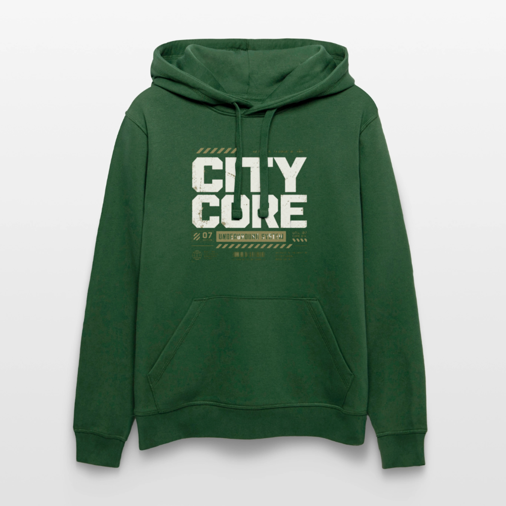 Stanley/Stella Unisex Bio-Hoodie DRUMMER - Flaschengrün
