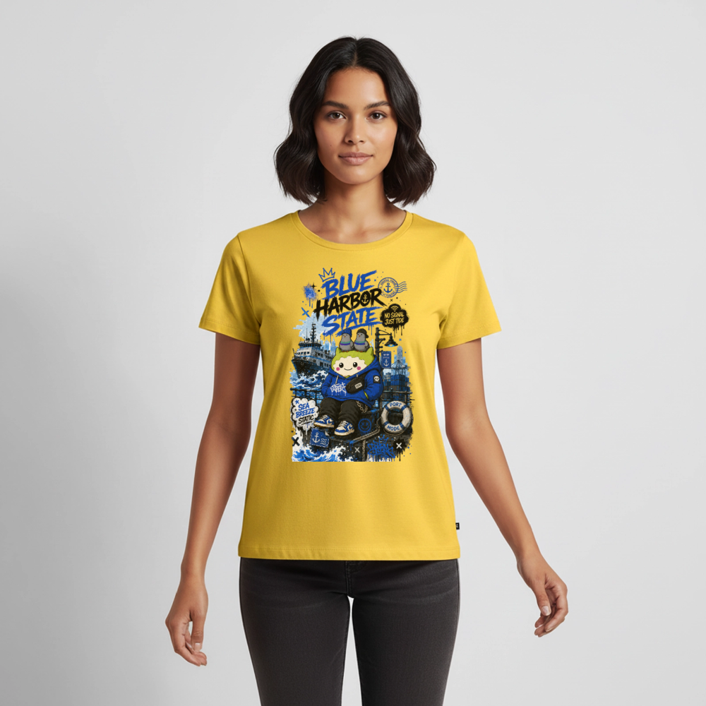 Frauen Premium T-Shirt - Sonnengelb