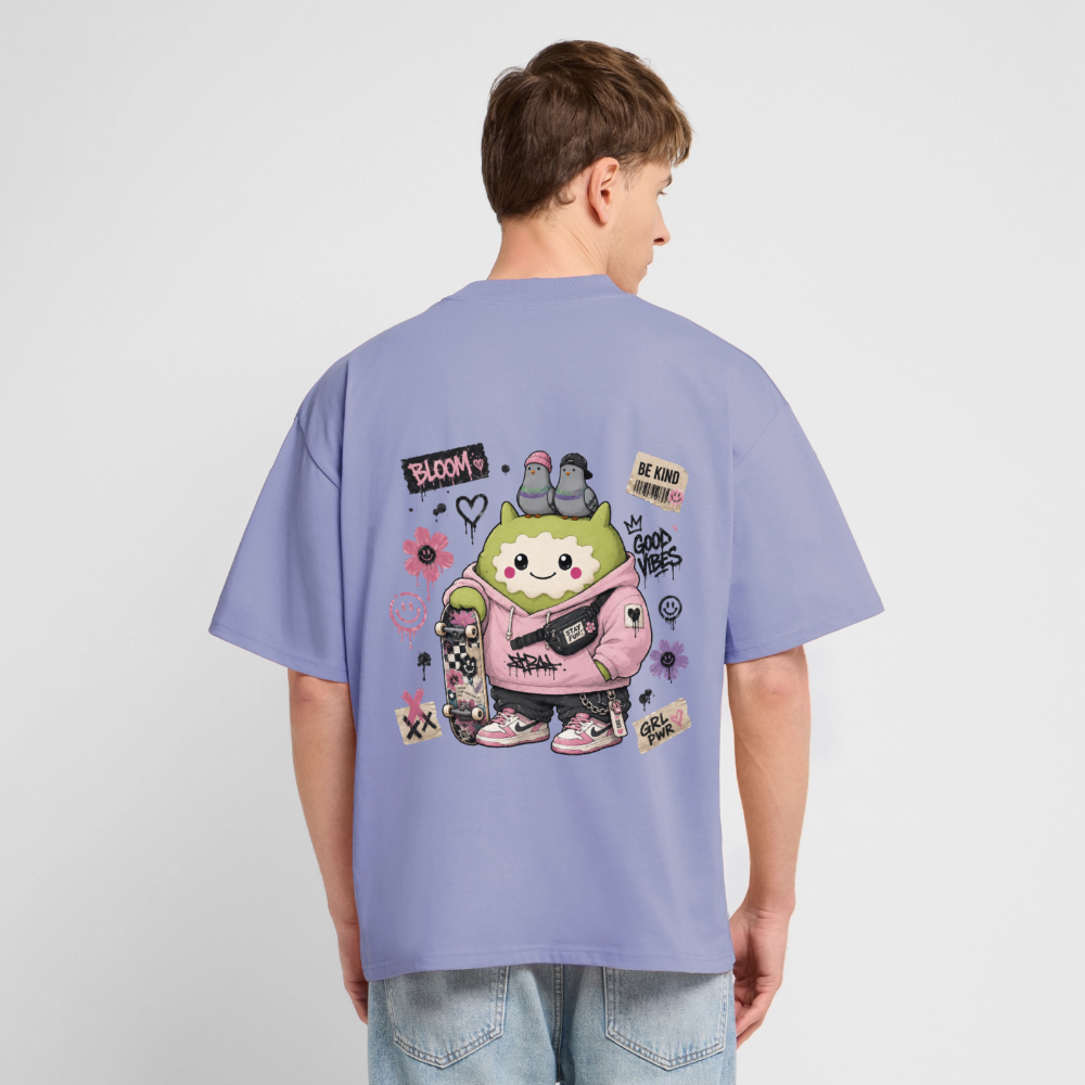 Stanley/Stella Oversized Unisex Bio T-Shirt Blaster 2.0 - Violett