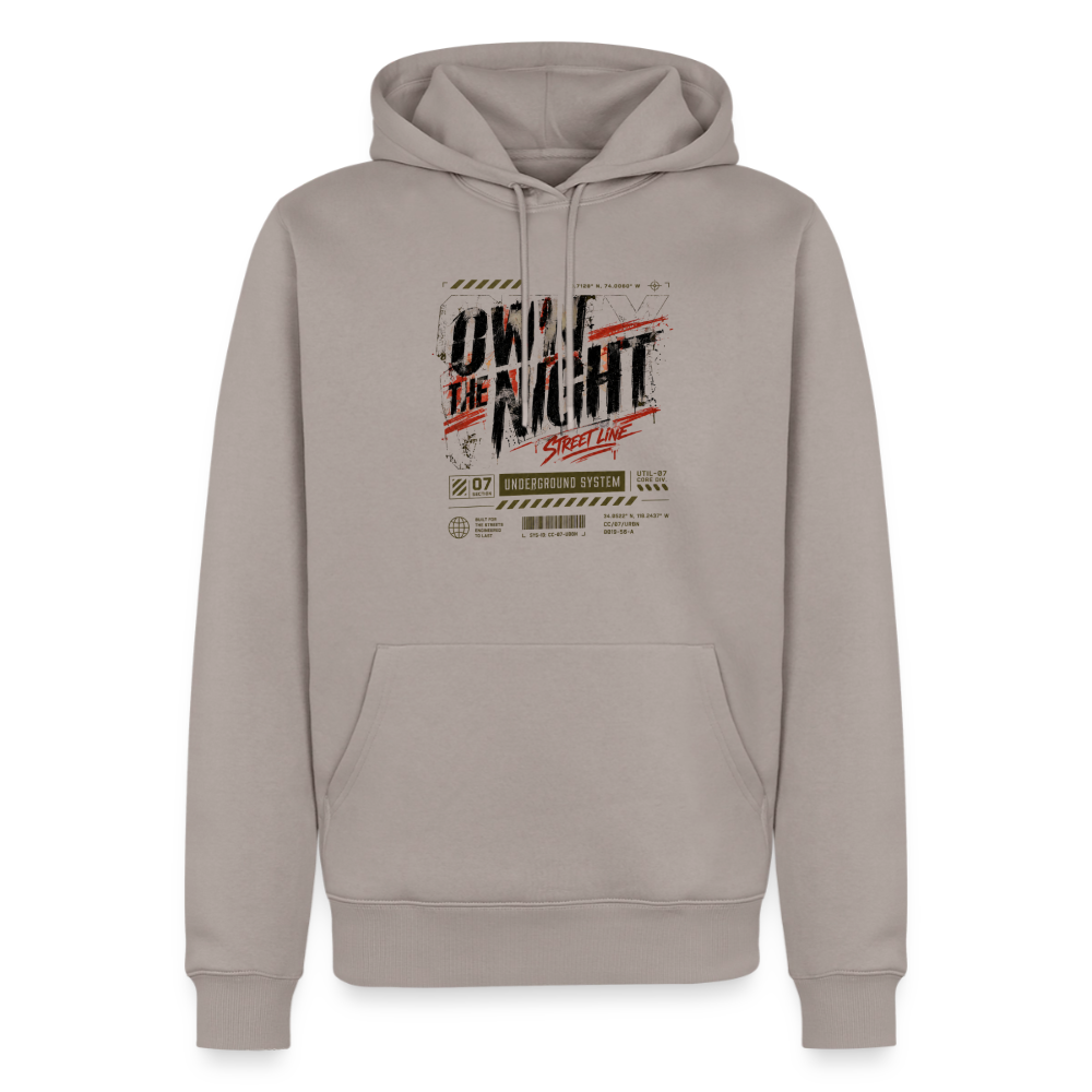 Männer Premium Hoodie - Taupe