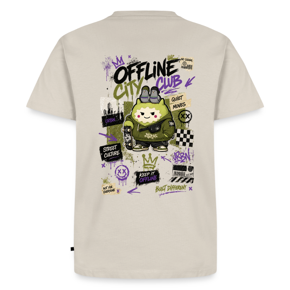 Männer Premium T-Shirt by KJDesign - Beige