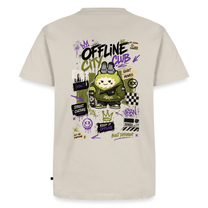 Männer Premium T-Shirt by KJDesign - Beige