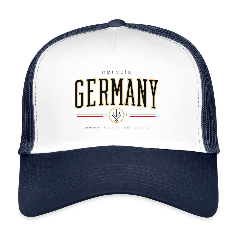 Trucker Cap - Weiß/Navy