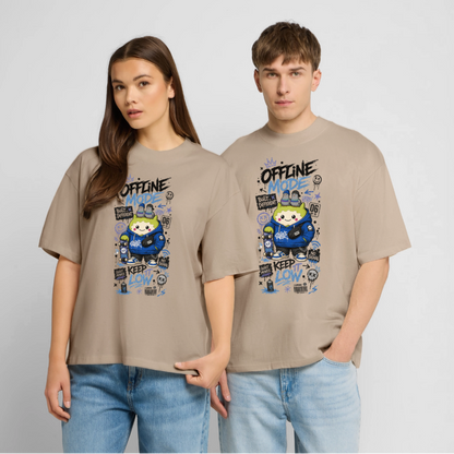 Stanley/Stella Oversized Unisex Bio T-Shirt Blaster 2.0 - Steingrau