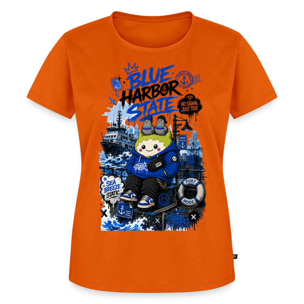 Frauen Premium T-Shirt - Orange 