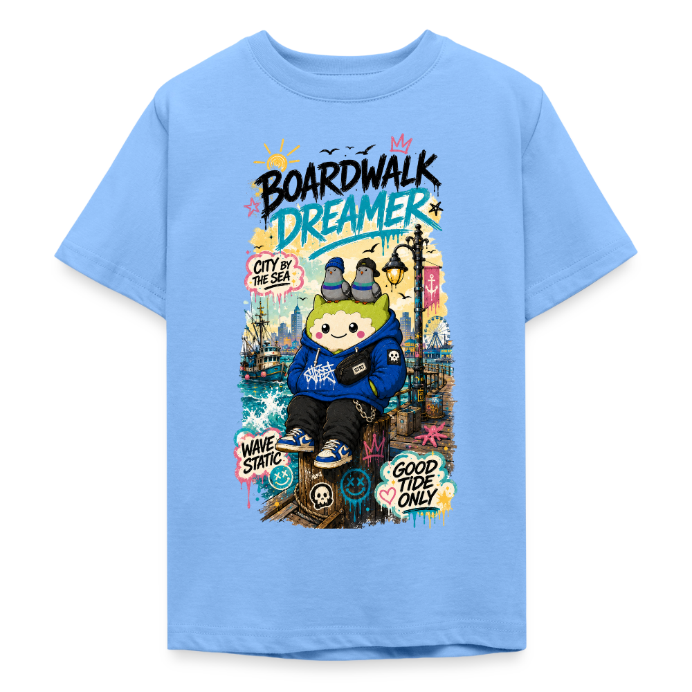 Dreamer Teenager T-Shirt - Himmelblau