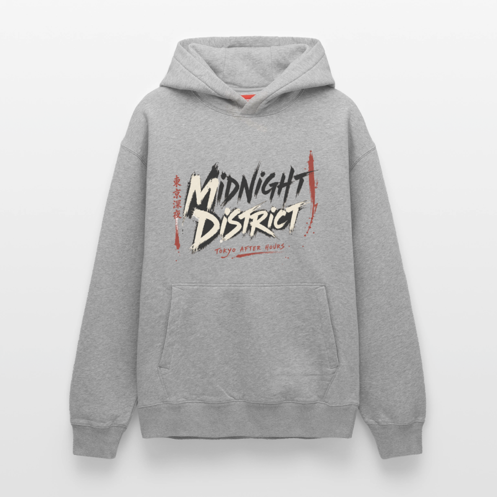Relaxed Unisex Organic Hoodie – von SPREAD - Grau meliert