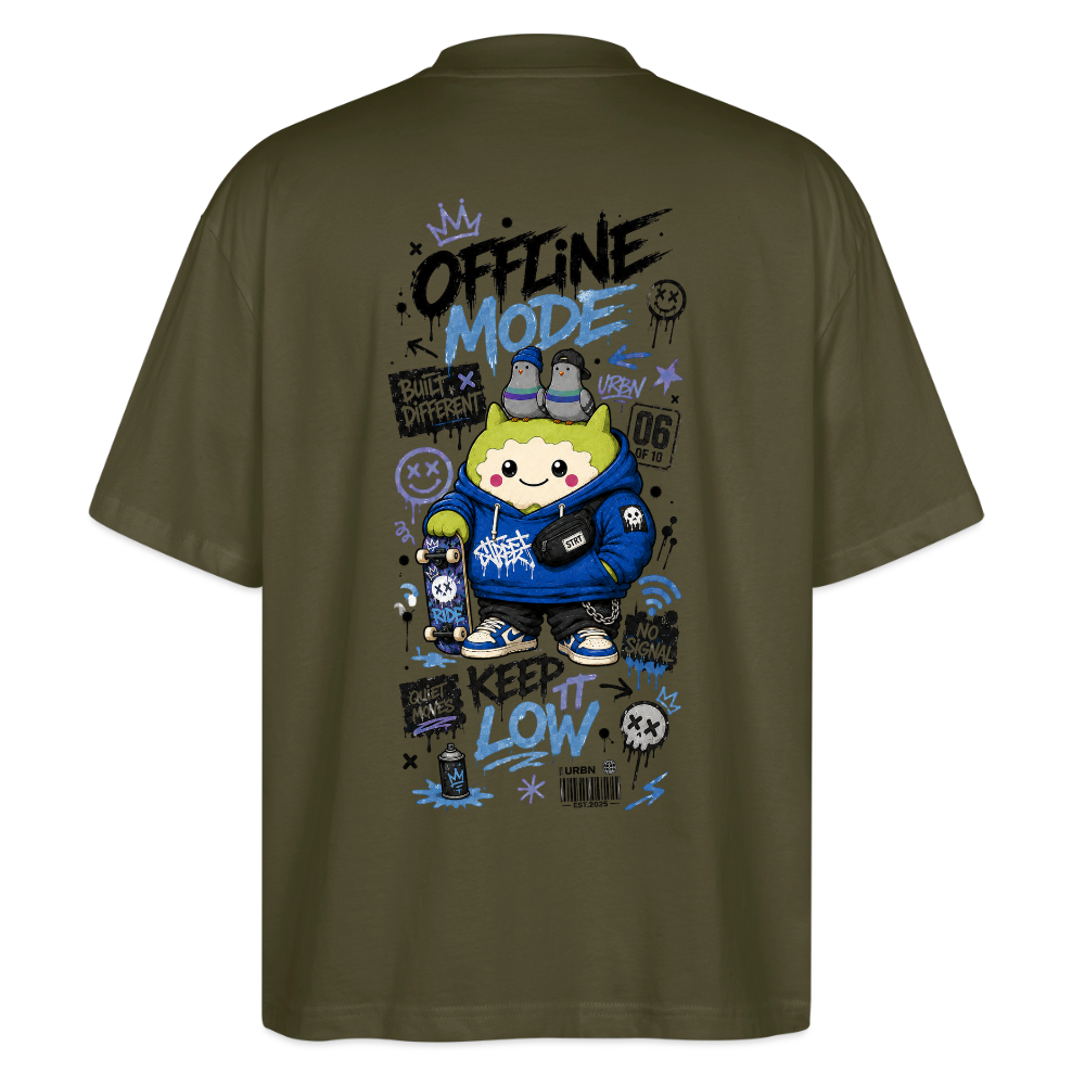 Stanley/Stella Oversized Unisex Bio T-Shirt Blaster 2.0 - Khaki
