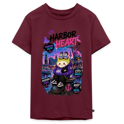 Teenager Premium T-Shirt - Burgunderrot
