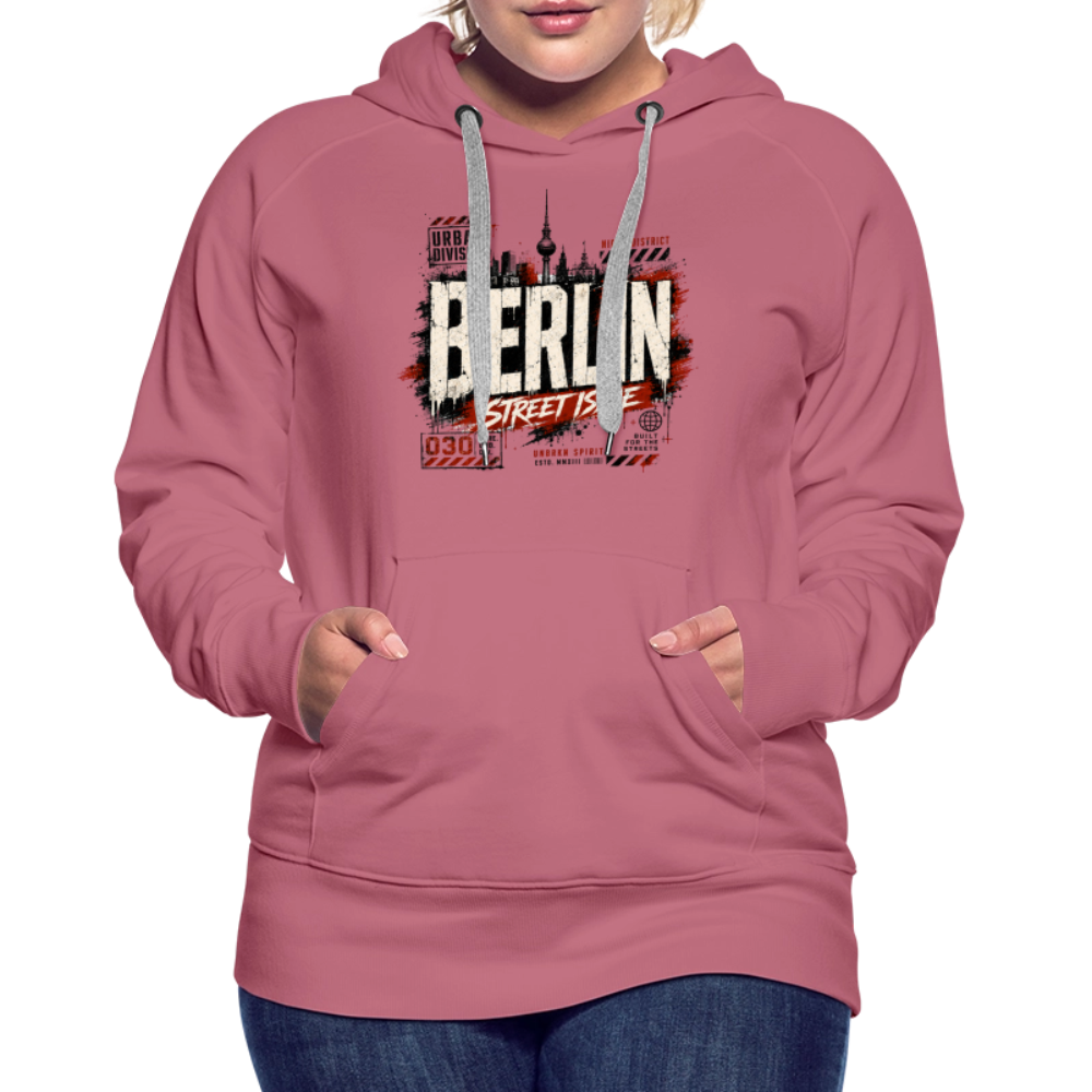 Frauen Premium Hoodie - Malve