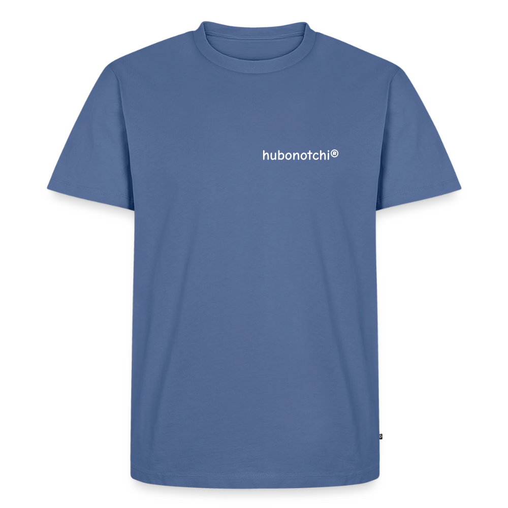 Männer Premium T-Shirt by KJDesign - Taubenblau