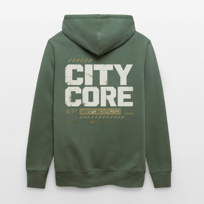 Stanley/Stella Unisex Bio-Hoodie CRUISER - Tanngrün