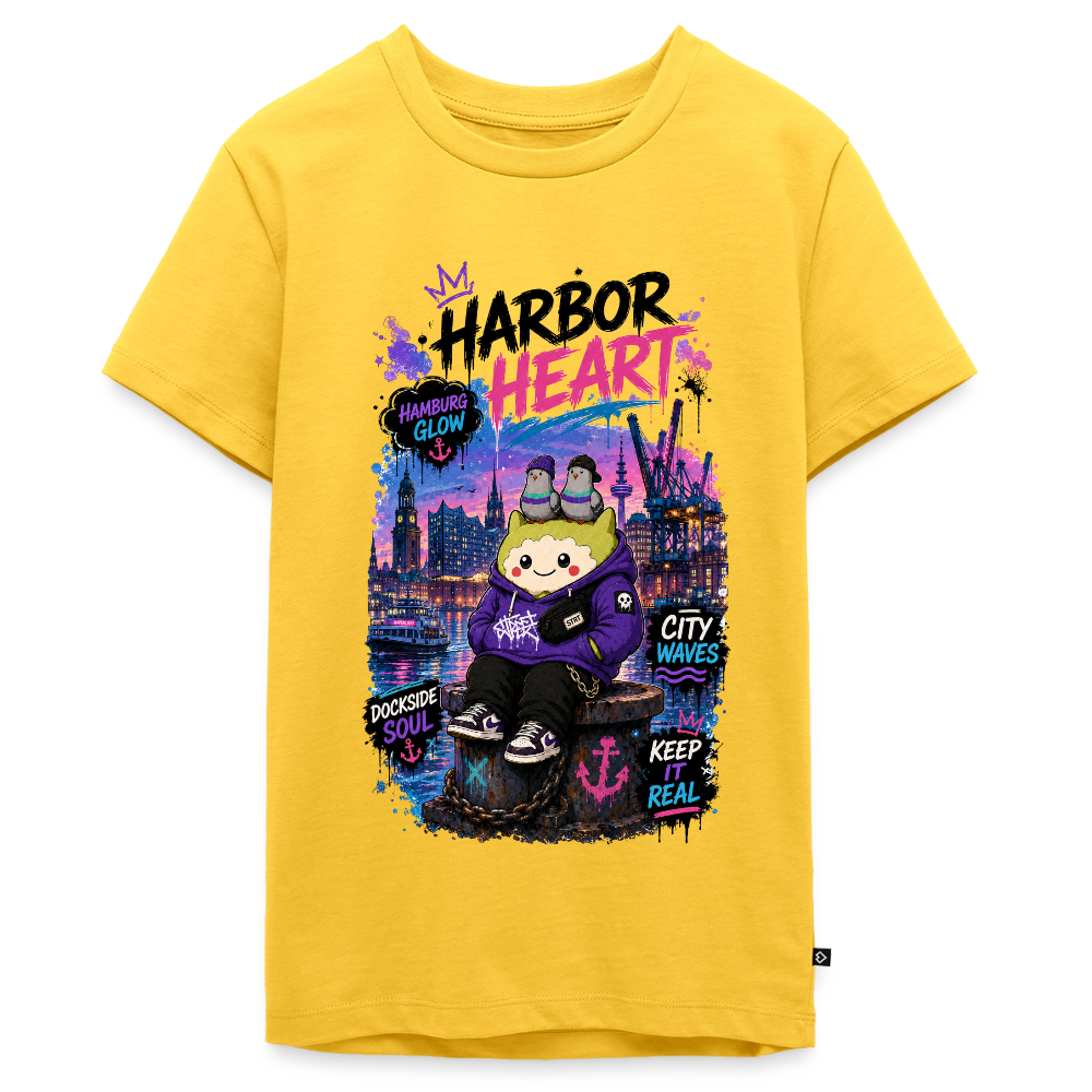 Teenager Premium T-Shirt - Sonnengelb
