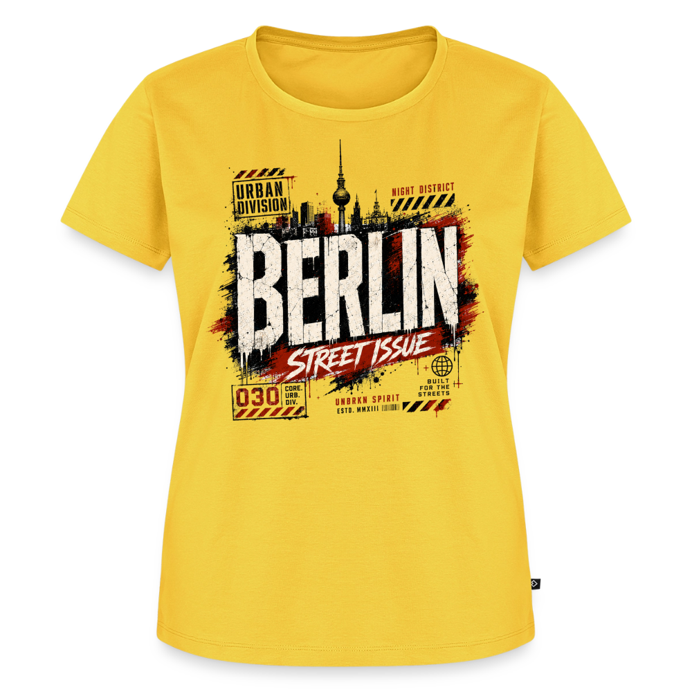 Frauen Premium T-Shirt - Sonnengelb