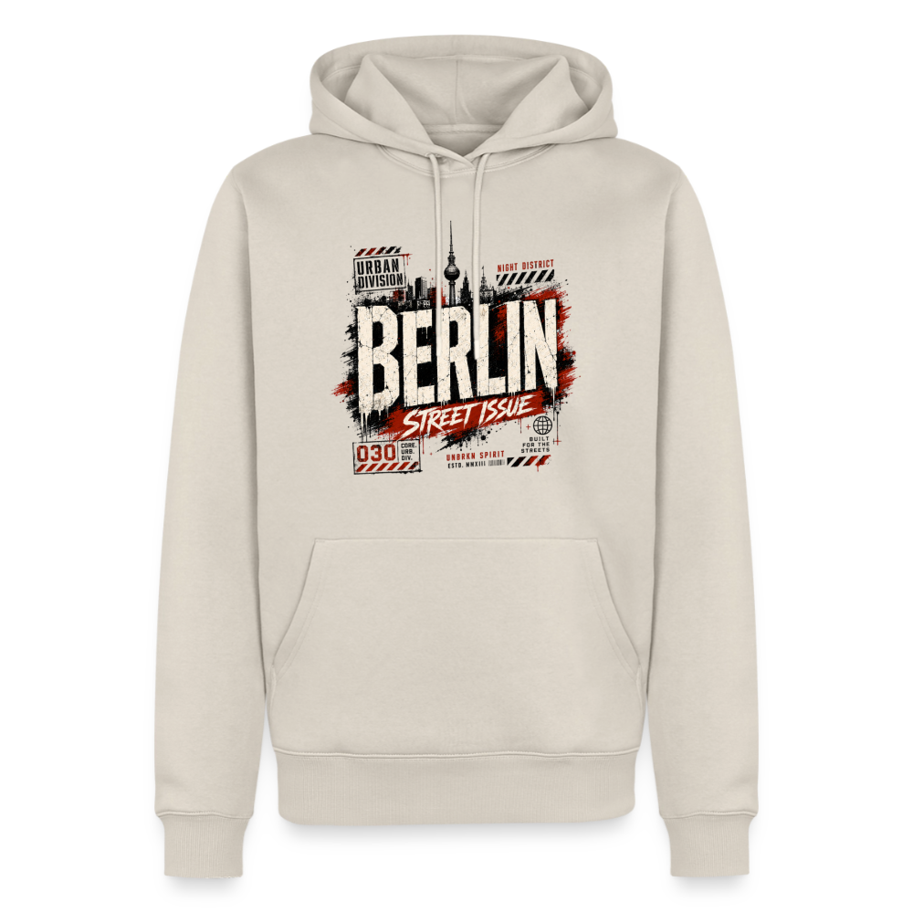 Männer Premium Hoodie - Beige