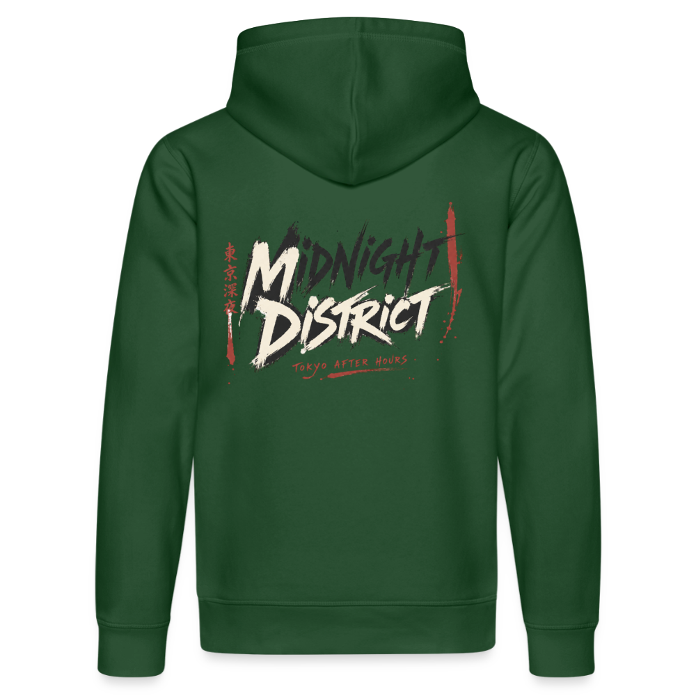 Stanley/Stella Unisex Bio-Hoodie DRUMMER - Flaschengrün