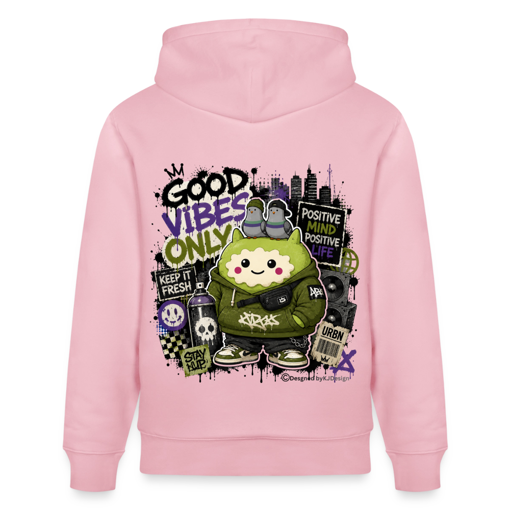 Stanley/Stella Unisex Bio-Hoodie CRUISER Exclusiv - Hellrosa
