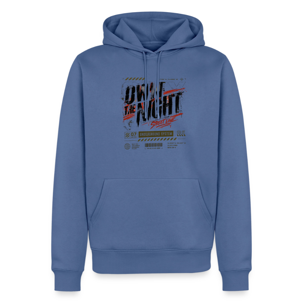 Männer Premium Hoodie - Taubenblau