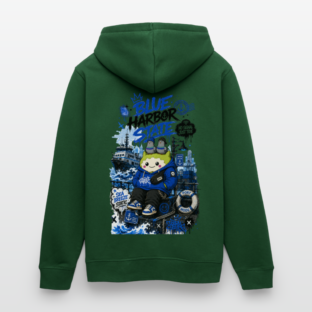 Unisex Bio-Hoodie von Stanley & Stella - Flaschengrün