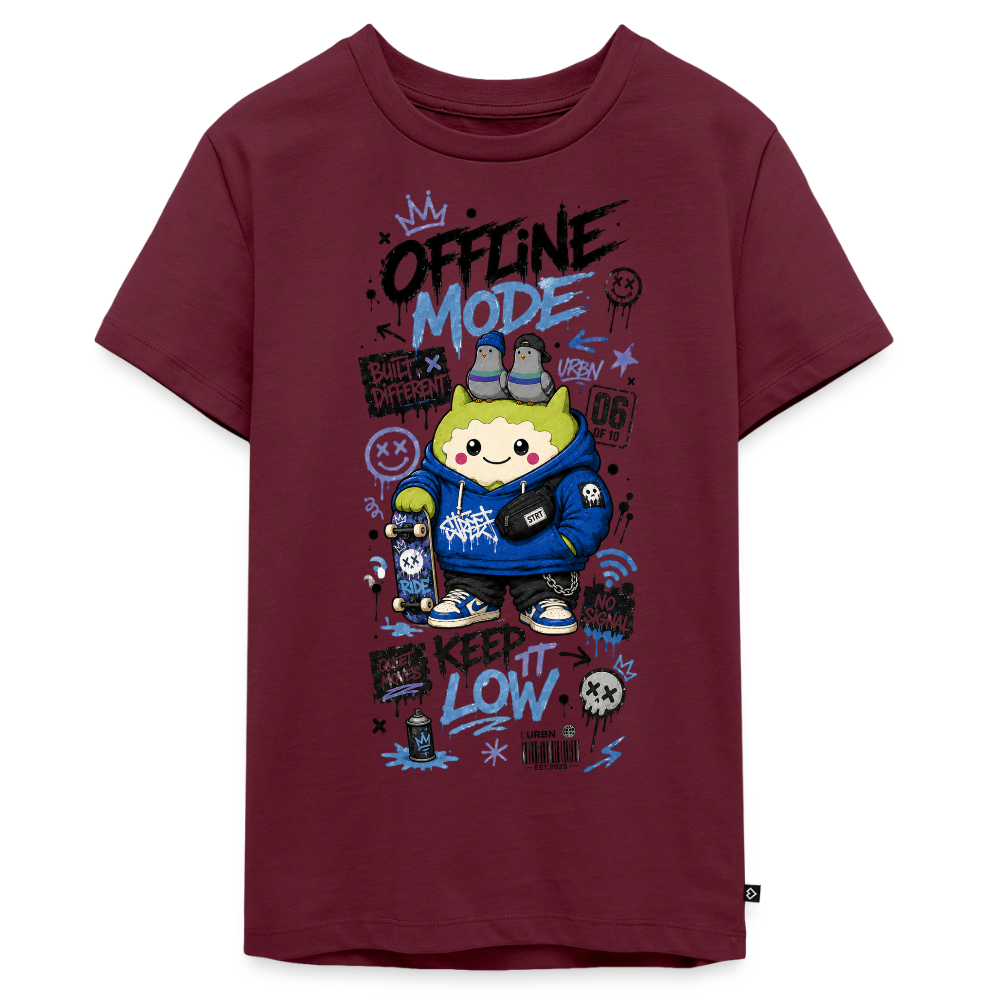 Teenager Premium T-Shirt - Burgunderrot