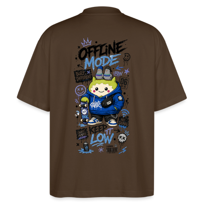 Stanley/Stella Oversized Unisex Bio T-Shirt Blaster 2.0 - Dunkelbraun