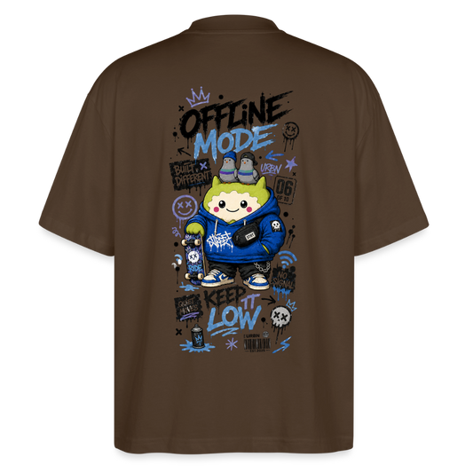 Stanley/Stella Oversized Unisex Bio T-Shirt Blaster 2.0 - Dunkelbraun