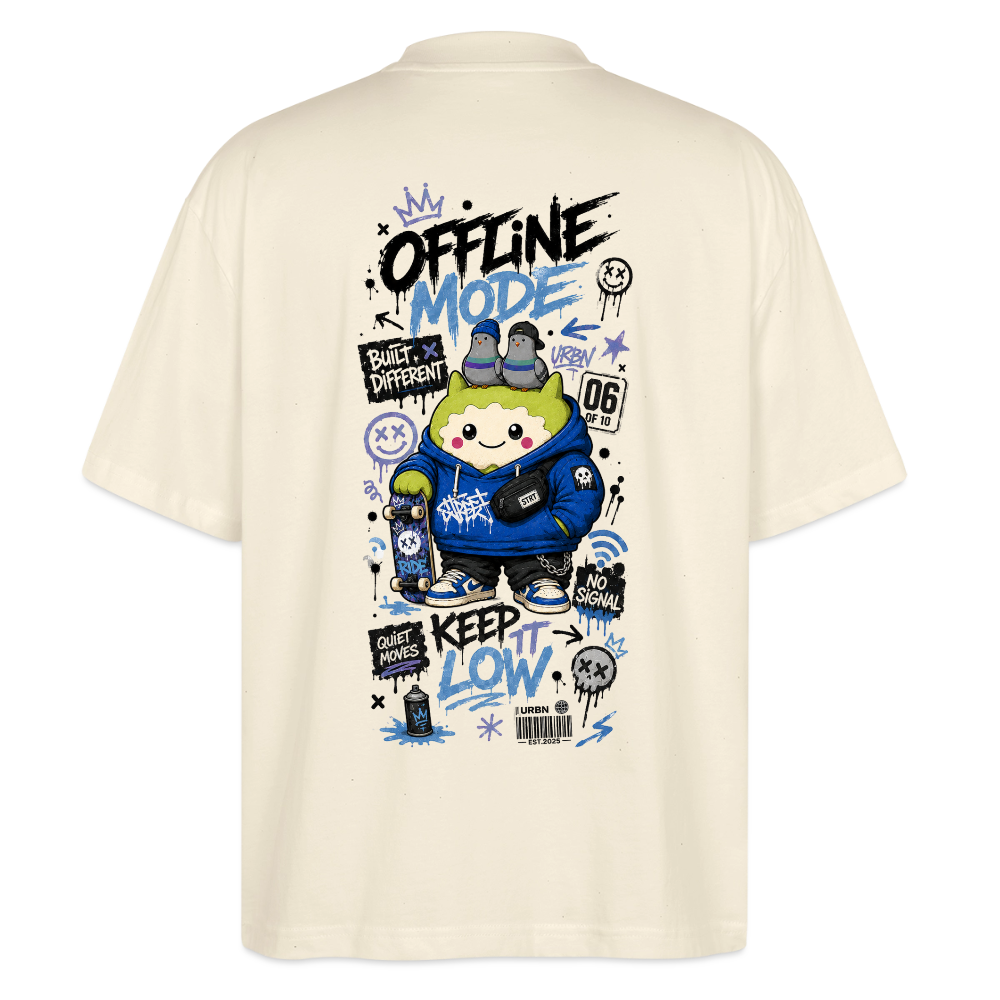 Stanley/Stella Oversized Unisex Bio T-Shirt Blaster 2.0 - Natur