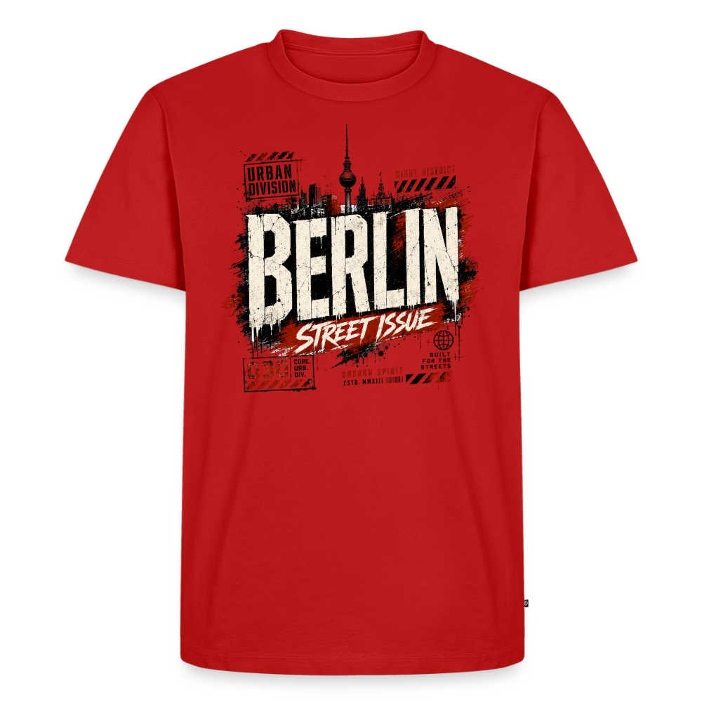 Männer Premium T-Shirt - Rot