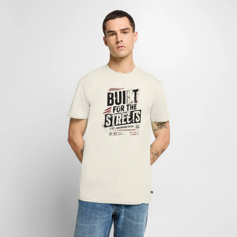 Männer Premium T-Shirt - Naturweiß