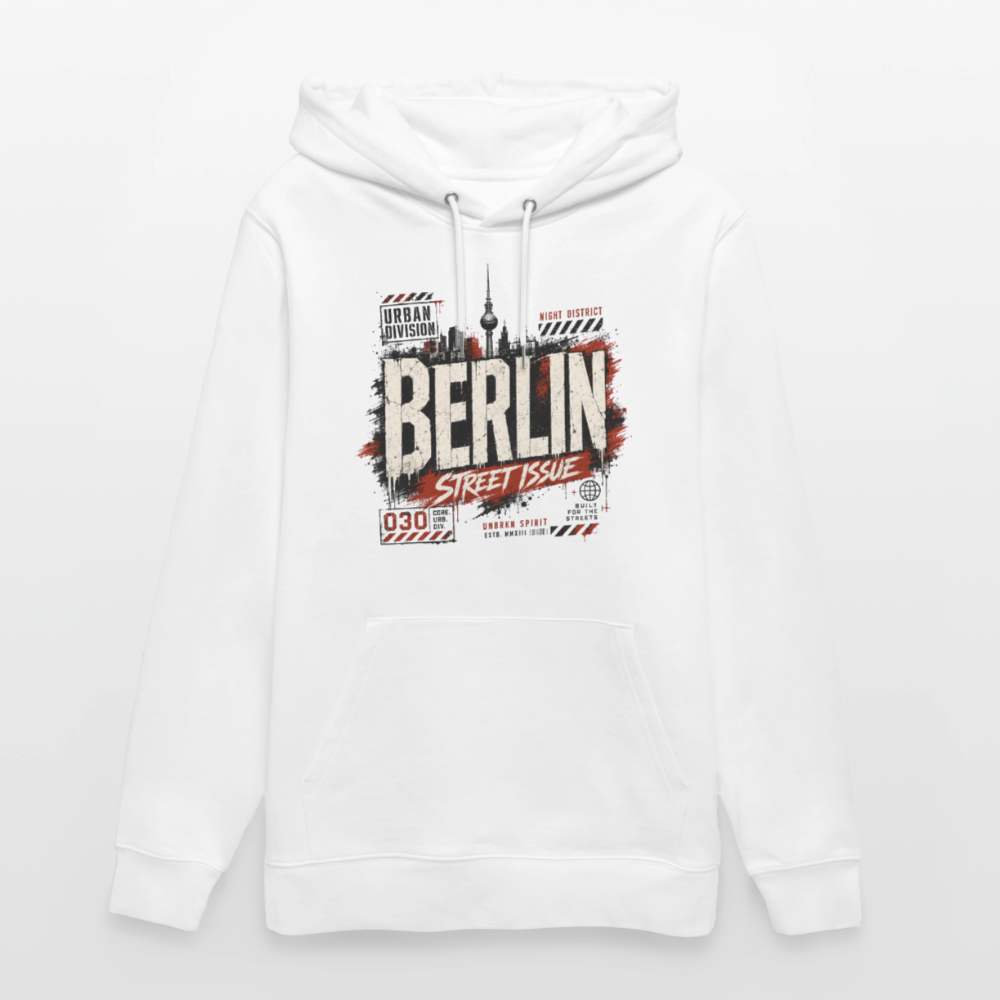 Stanley/Stella Unisex Bio-Hoodie CRUISER - Weiß