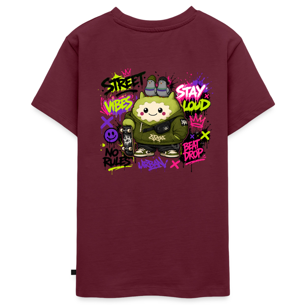 Teenager Premium T-Shirt - Burgunderrot