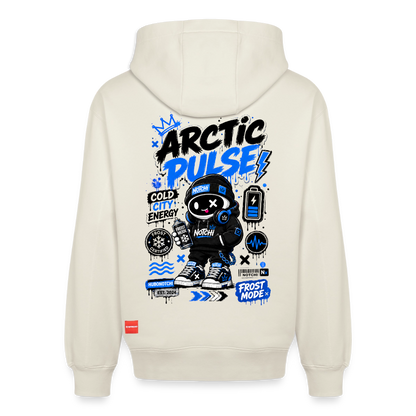 Notchi-Relaxed Unisex Organic Hoodie Prem.Qualität - Naturweiß