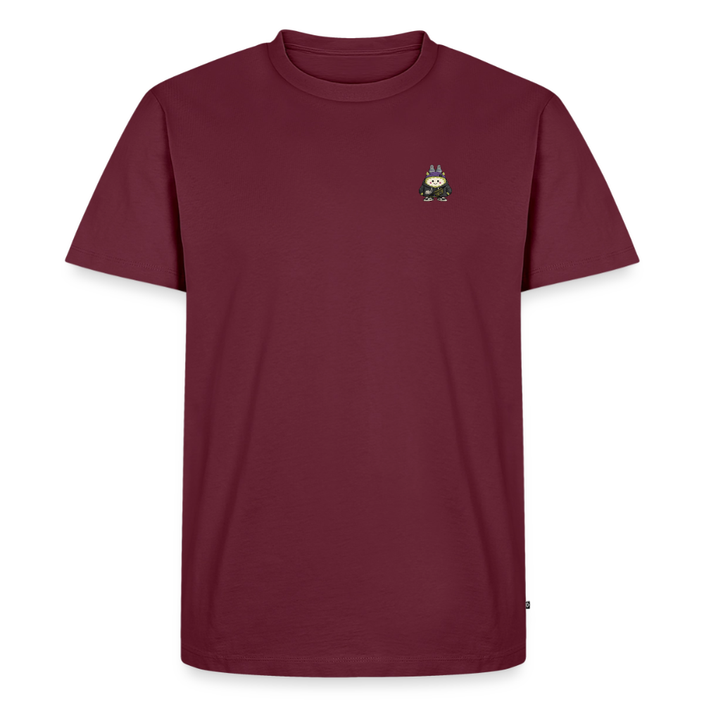 Männer Premium T-Shirt Hubonotchi - Burgunderrot