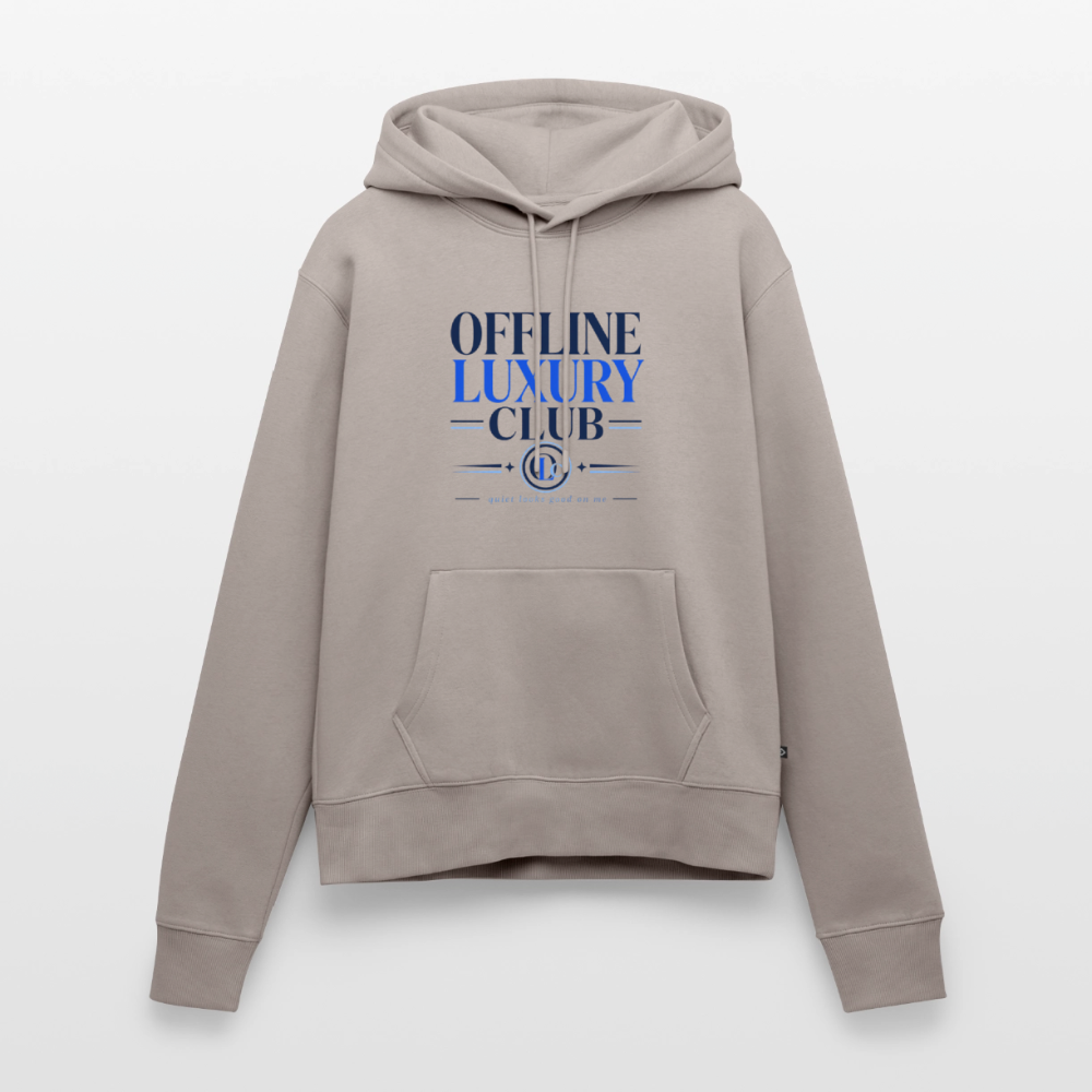 Frauen Premium Hoodie - Taupe