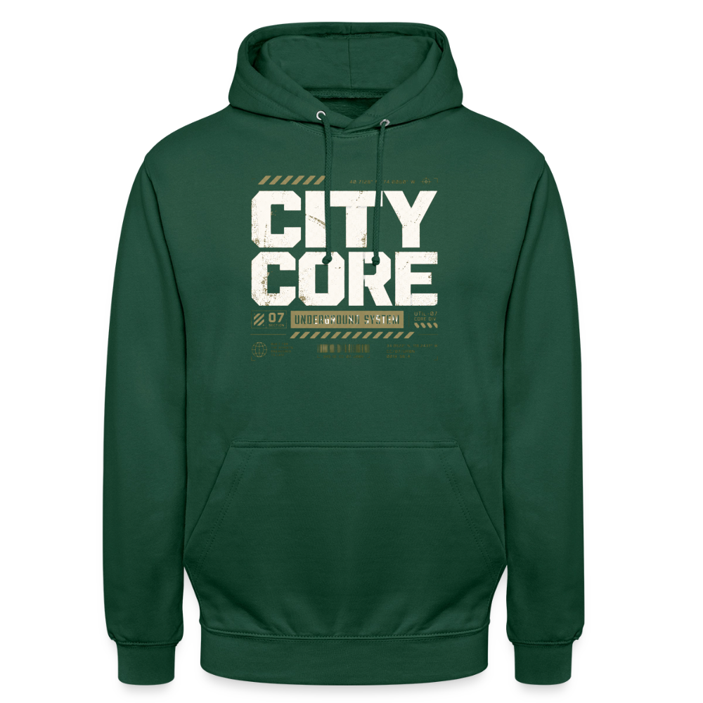 Unisex Hoodie - Flaschengrün
