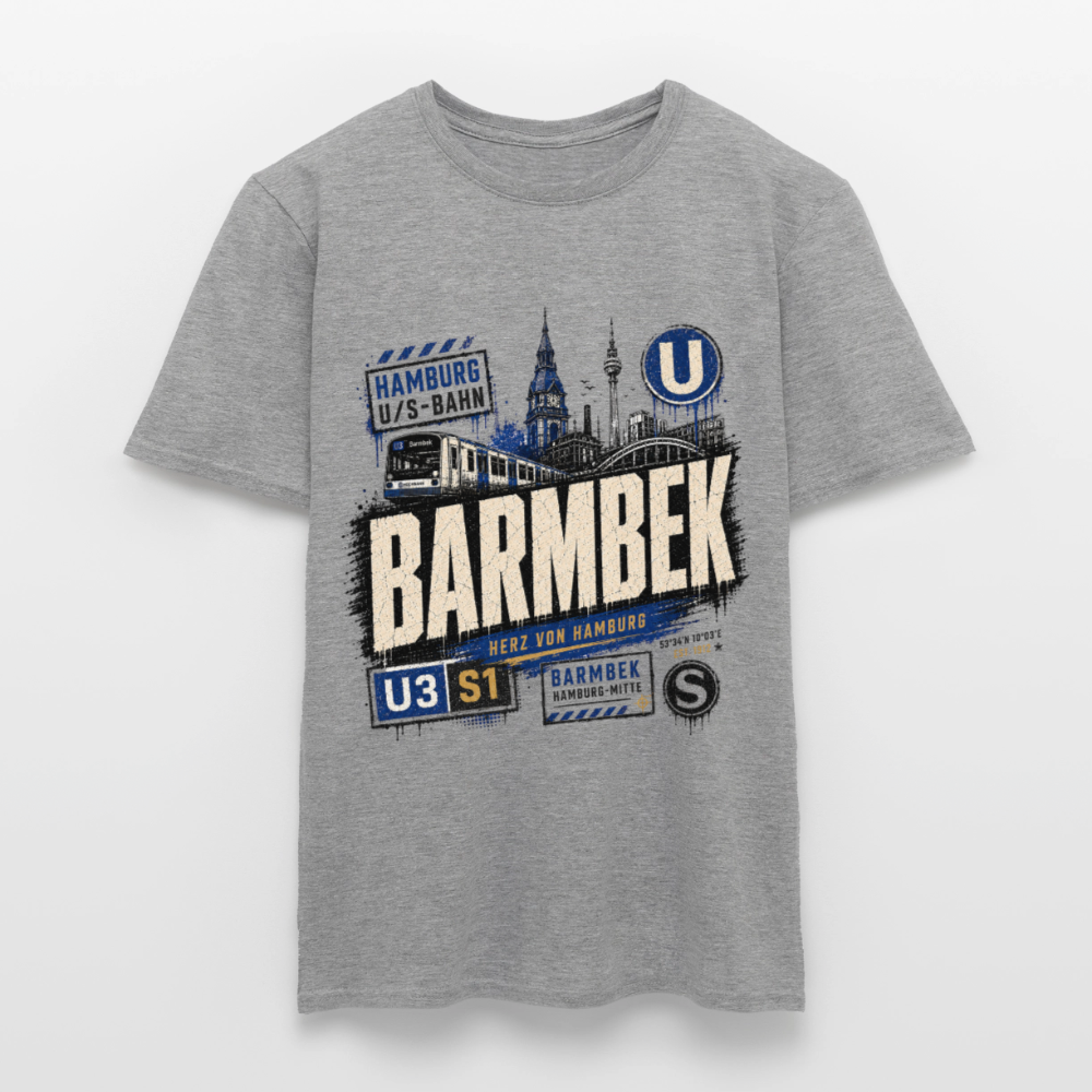 Barmbek Shirt - Graphit meliert