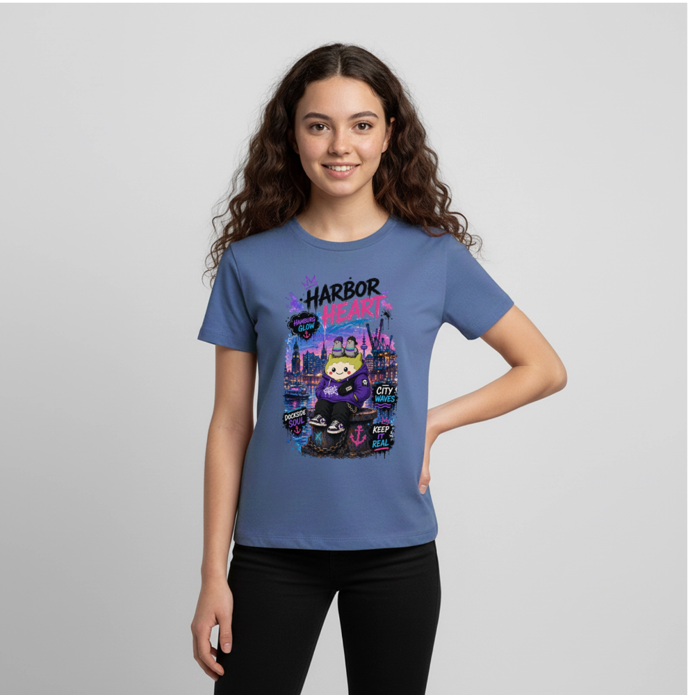 Teenager Premium T-Shirt - Taubenblau