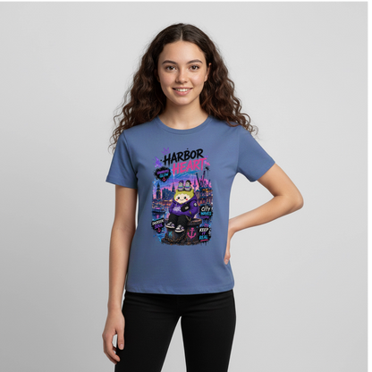 Teenager Premium T-Shirt - Taubenblau