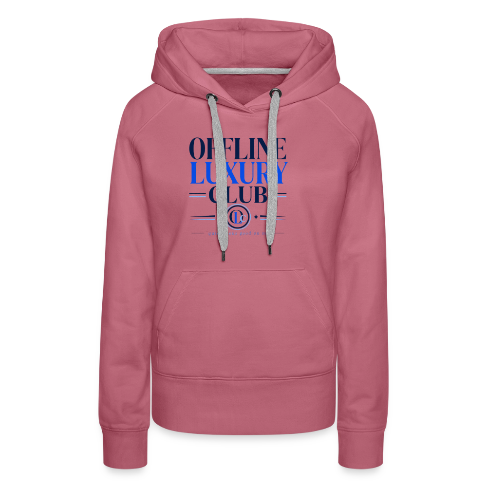 Frauen Premium Hoodie - Malve