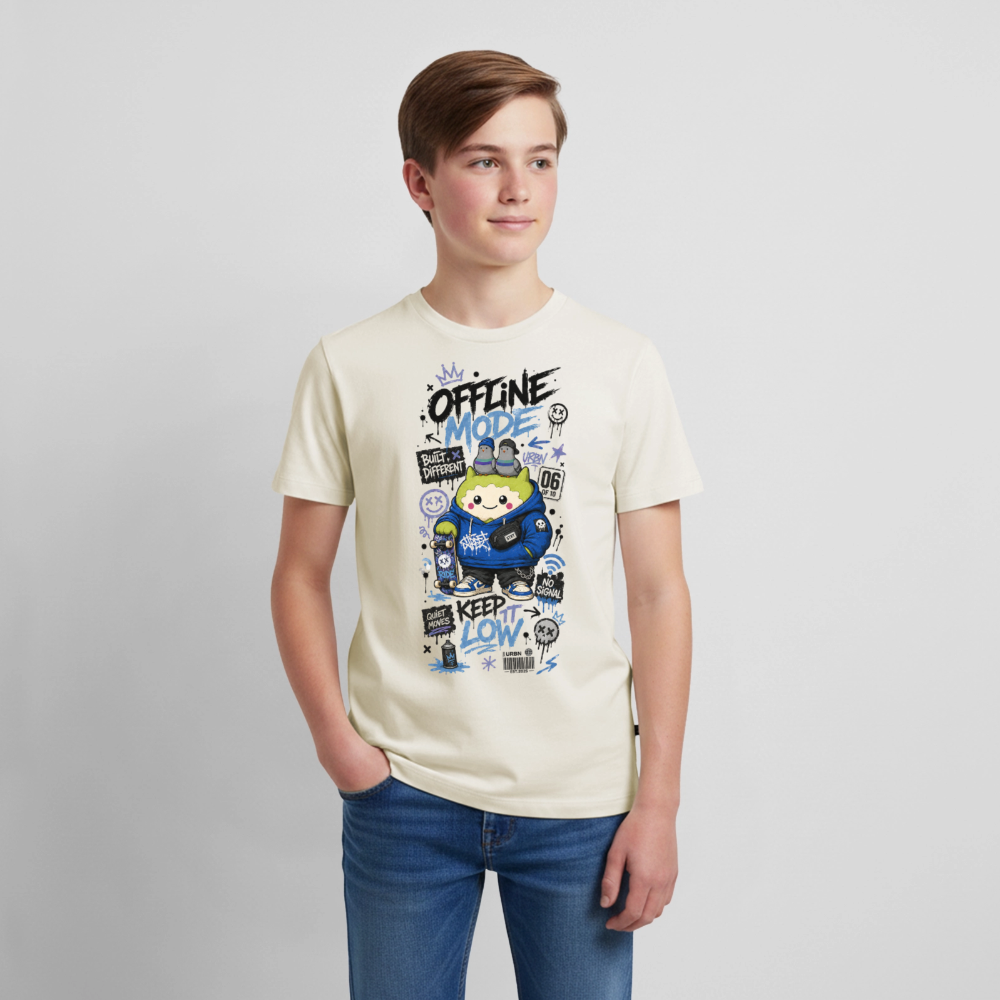 Teenager Premium T-Shirt - Naturweiß